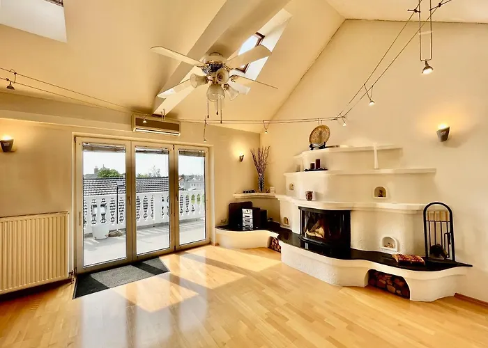 Atemberaubendes Loft Mit Pool דירה *